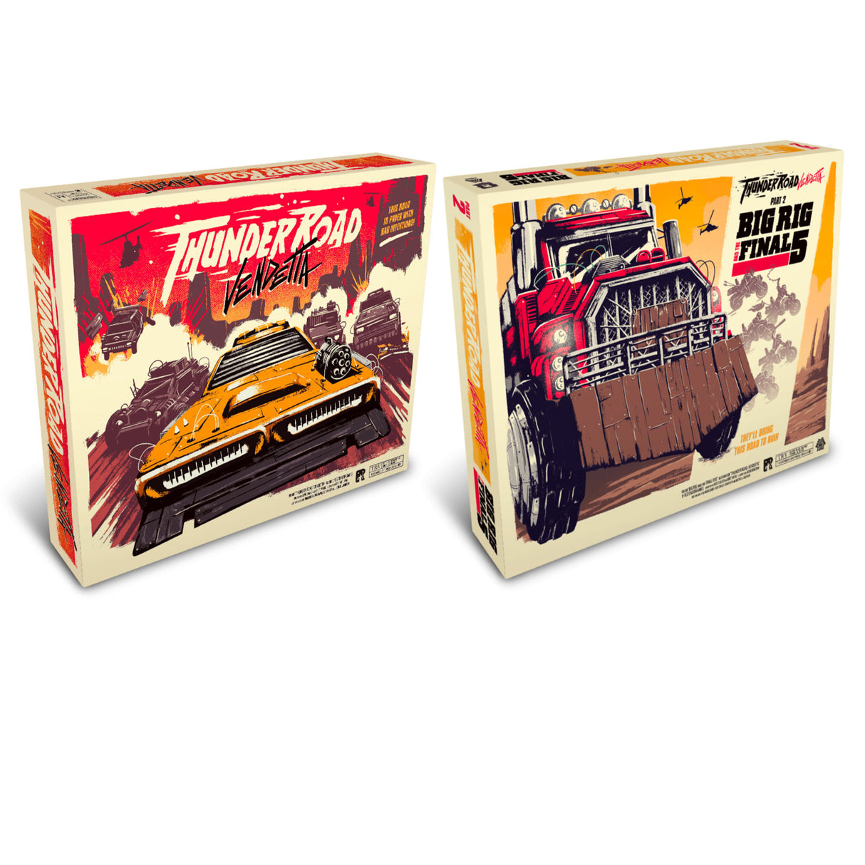 Thunder Road: Vendetta Deluxe Core Game & Big Rig and the Final Five Expansion