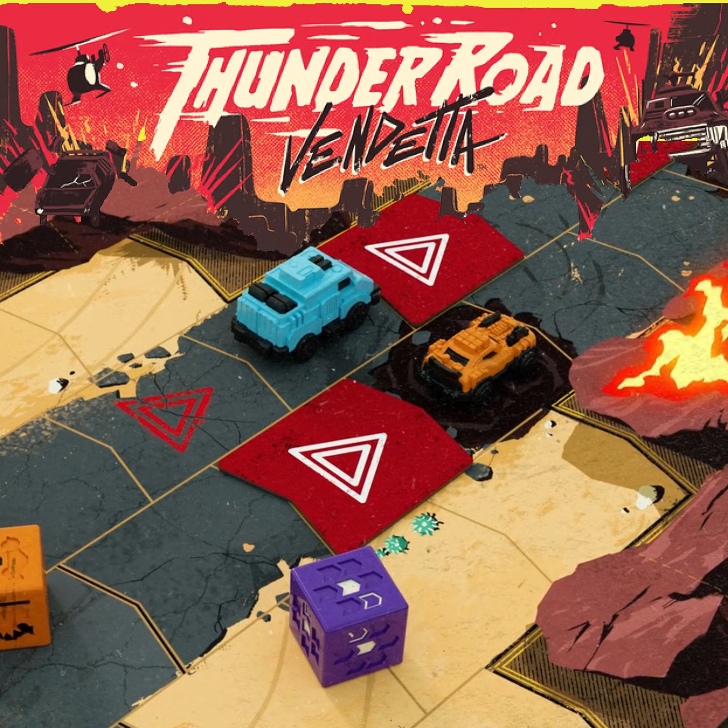 Thunder Road: Vendetta Deluxe Core Game & Big Rig and the Final Five Expansion
