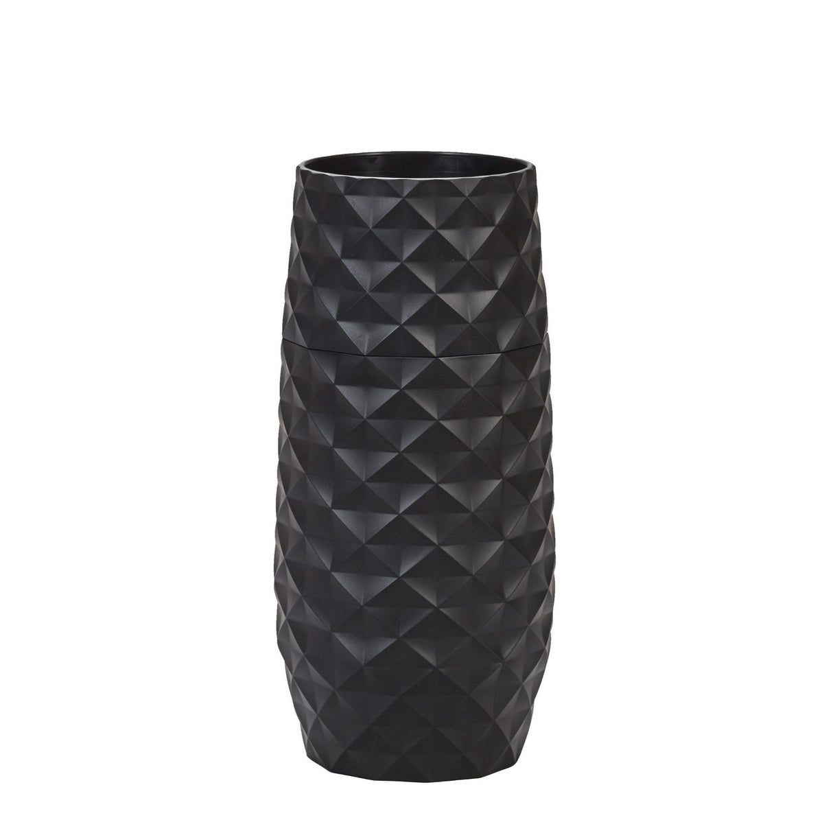Amaranth 10-Inch Floral Care Impact Resistant Smarter Vase (Black Diamond)