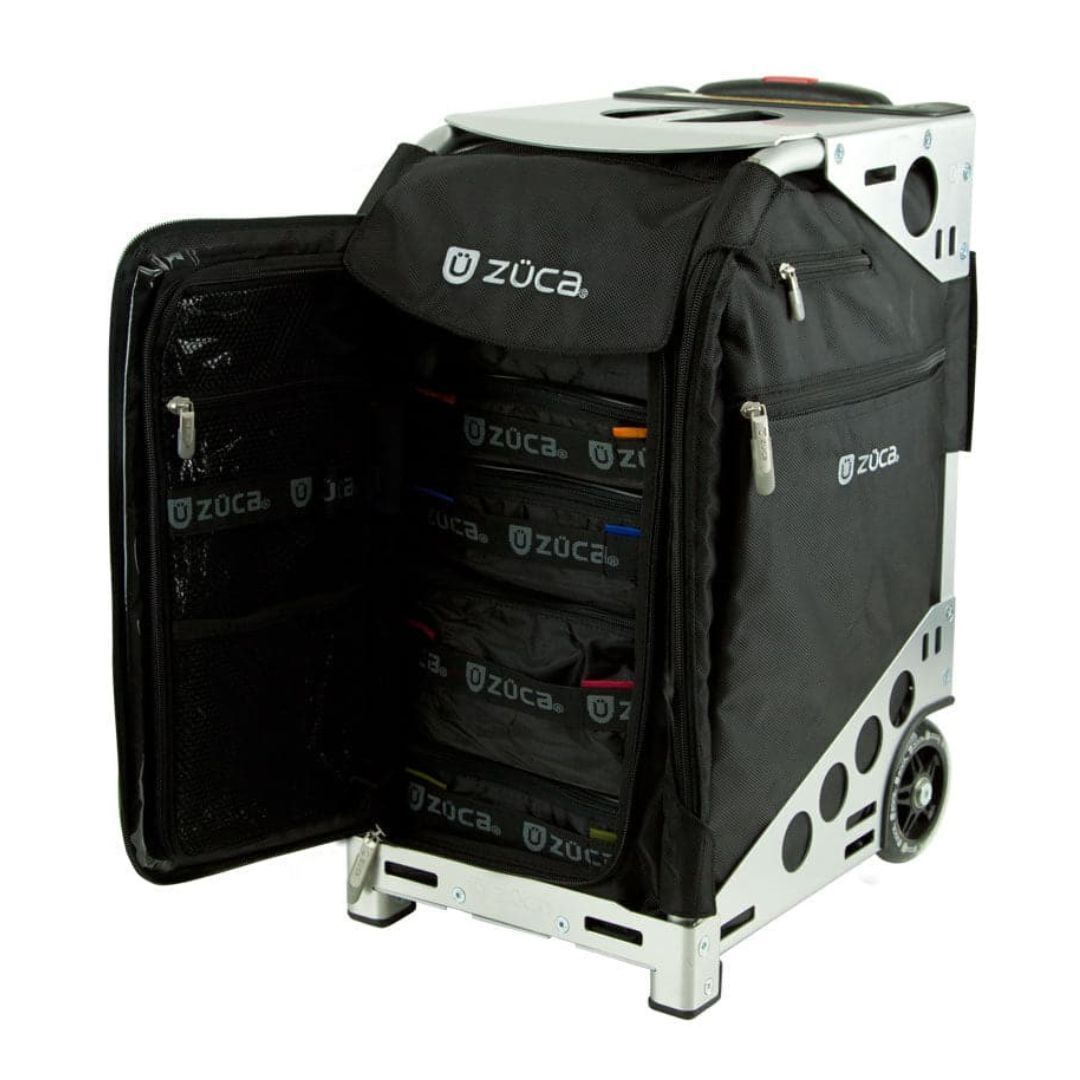 Zuca Pro Travel, Black/Silver Frame