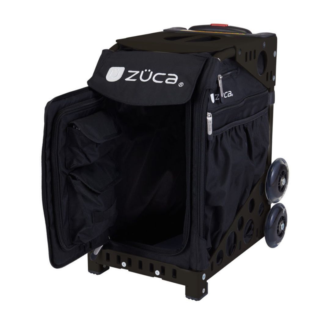 Zuca Sport PB Bundle, Black Frame, Black Trim Sport XO Insert Bag