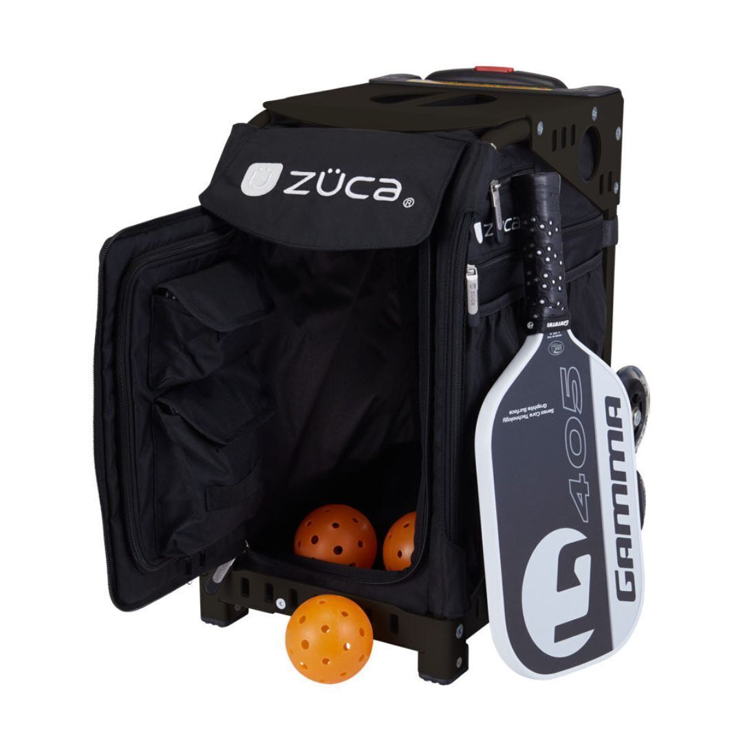 Zuca Sport PB Bundle, Black Frame, Black Trim Sport XO Insert Bag