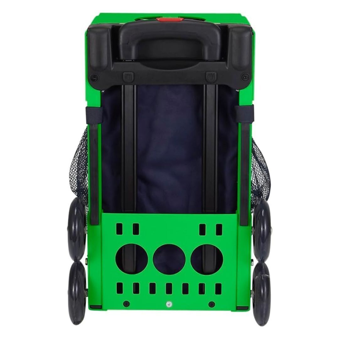 Zuca Green Sport Frame with Removable Insert Gaming Bags and Lunchbox Bundle