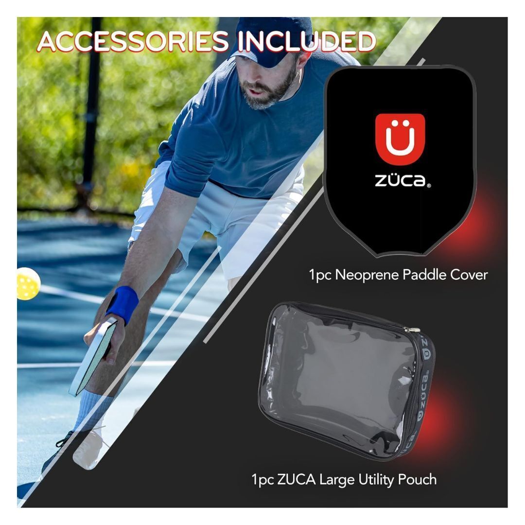 Zuca Pro PB Bundle, Black Frame, Red Trim Pro XO Insert Bag