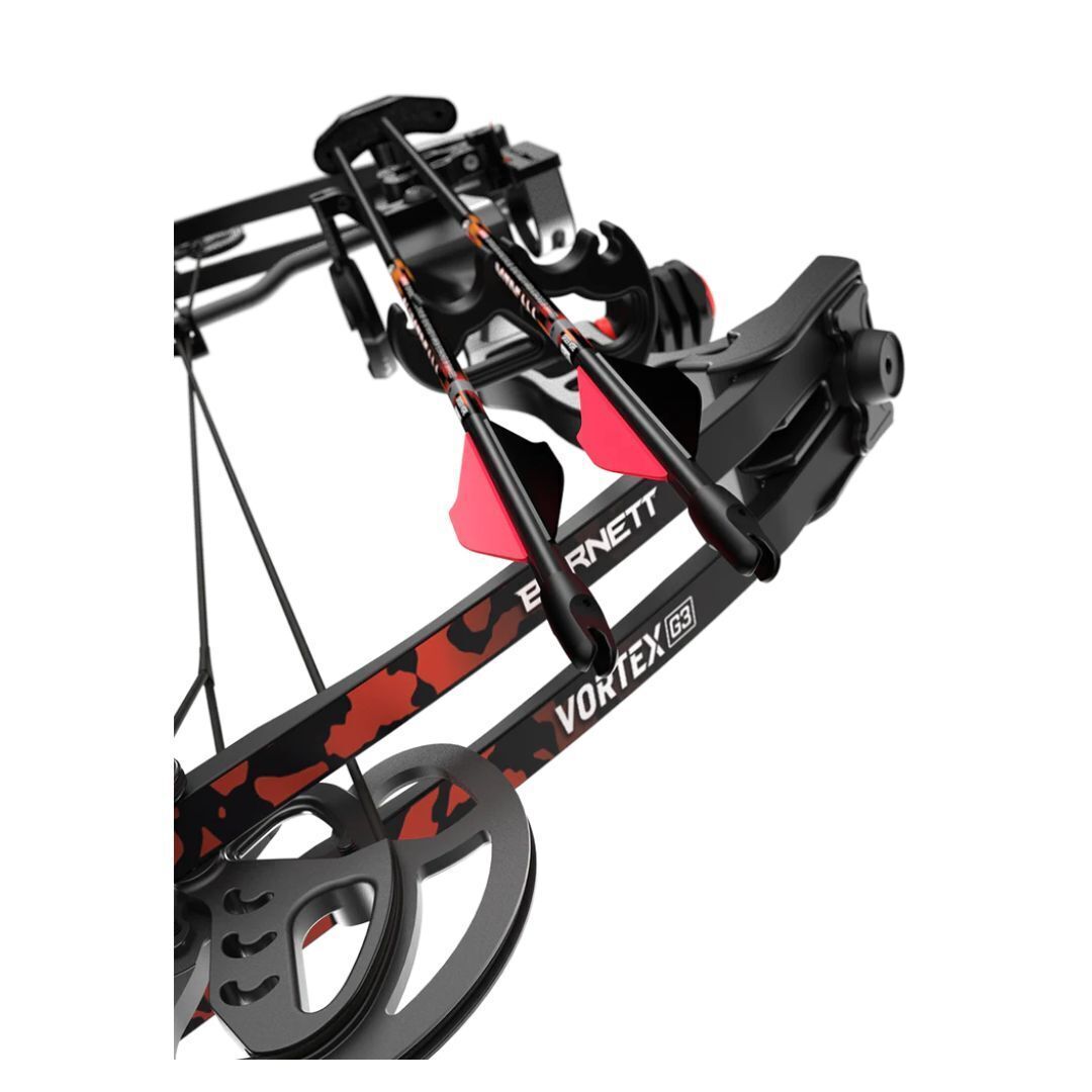 Barnett Vortex G3 Compound Right-Handed Bow with Adjustable Glo Optic Sight