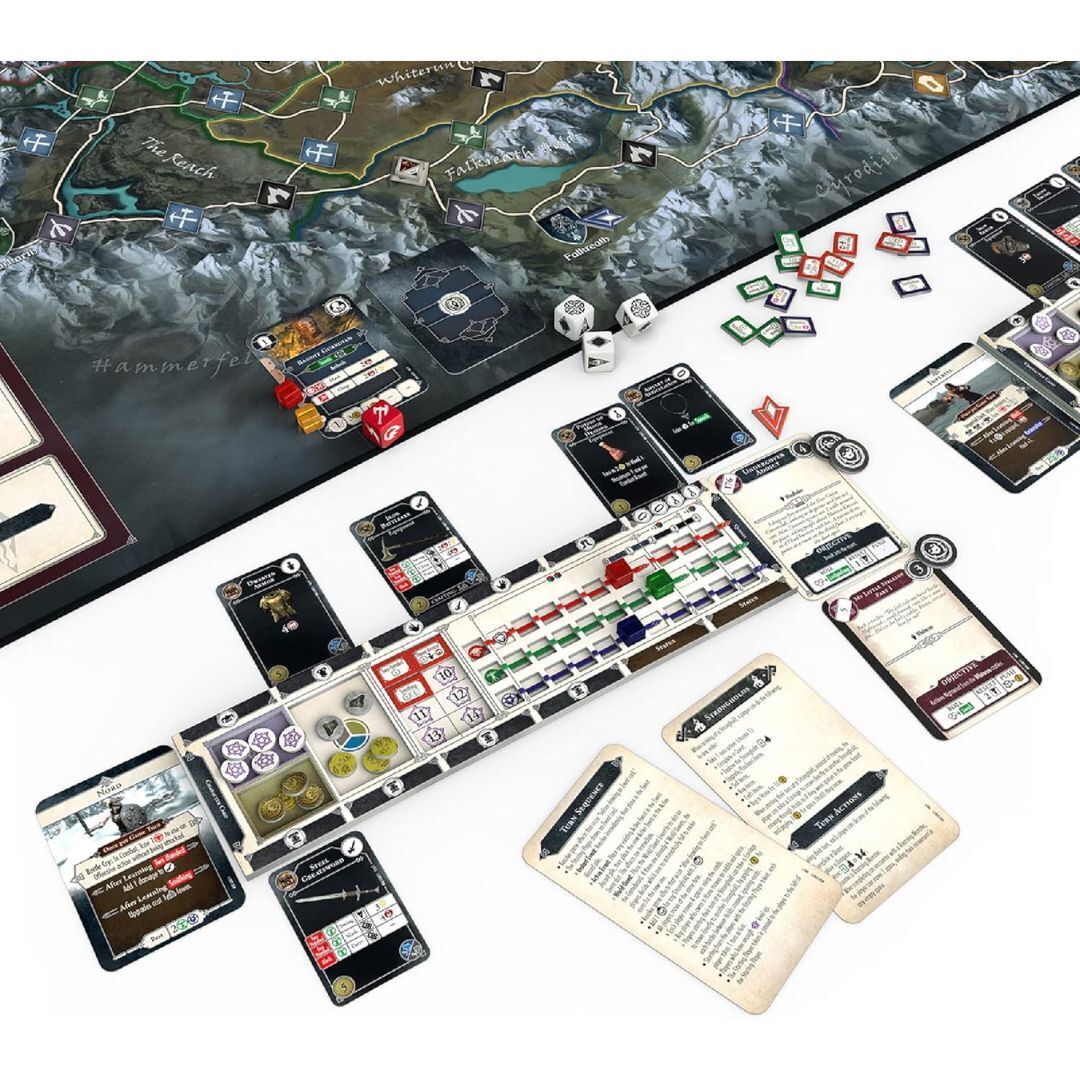 Modiphius : The Elder Scrolls V: Skyrim The Adventure Game Board Game