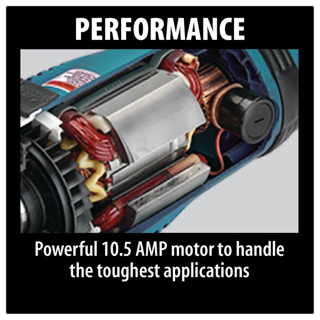 Makita GA5010Z 5in Angle Grinder, with AC/DC Switch