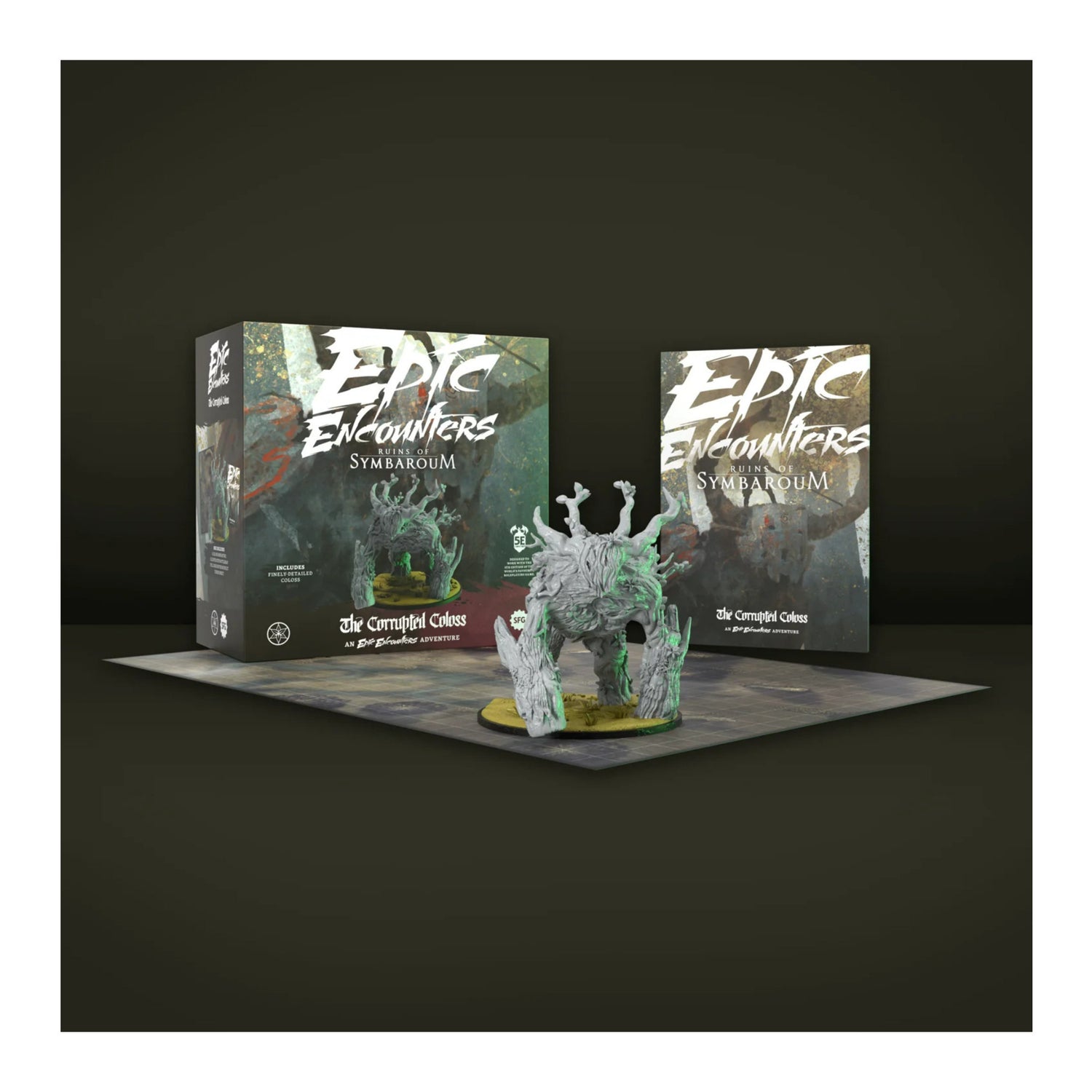 Steamforged Games Epic Encounters Ruins of Symbaroum The Corrupted Coloss Game