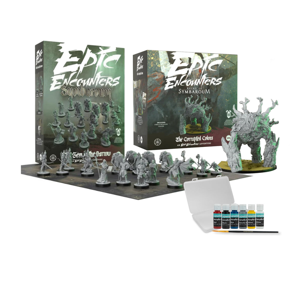 Epic Encounters: Ruins of Symbaroum - The Gem in the Barrow & Corrupted Coloss