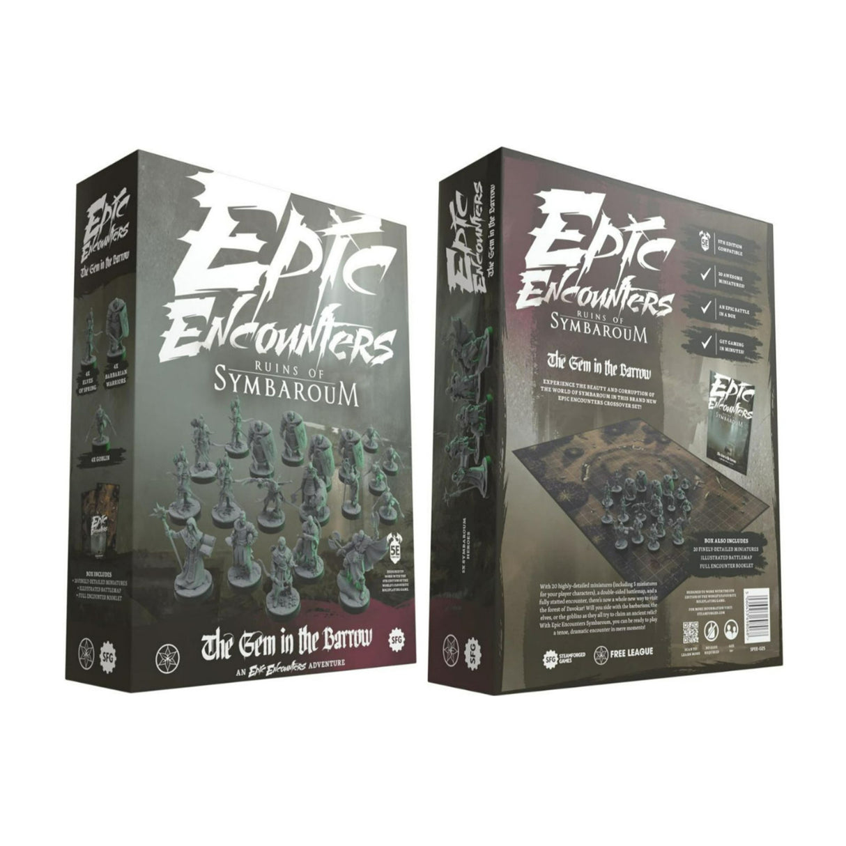 Epic Encounters: Ruins of Symbaroum - The Gem in the Barrow & Corrupted Coloss