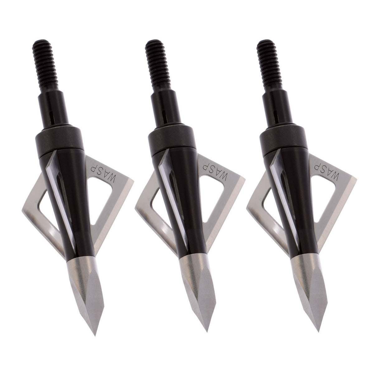 Wasp Boss 100 Grain Fixed Blade Broadhead Arrow with SST Tip Alignment 3 Pack