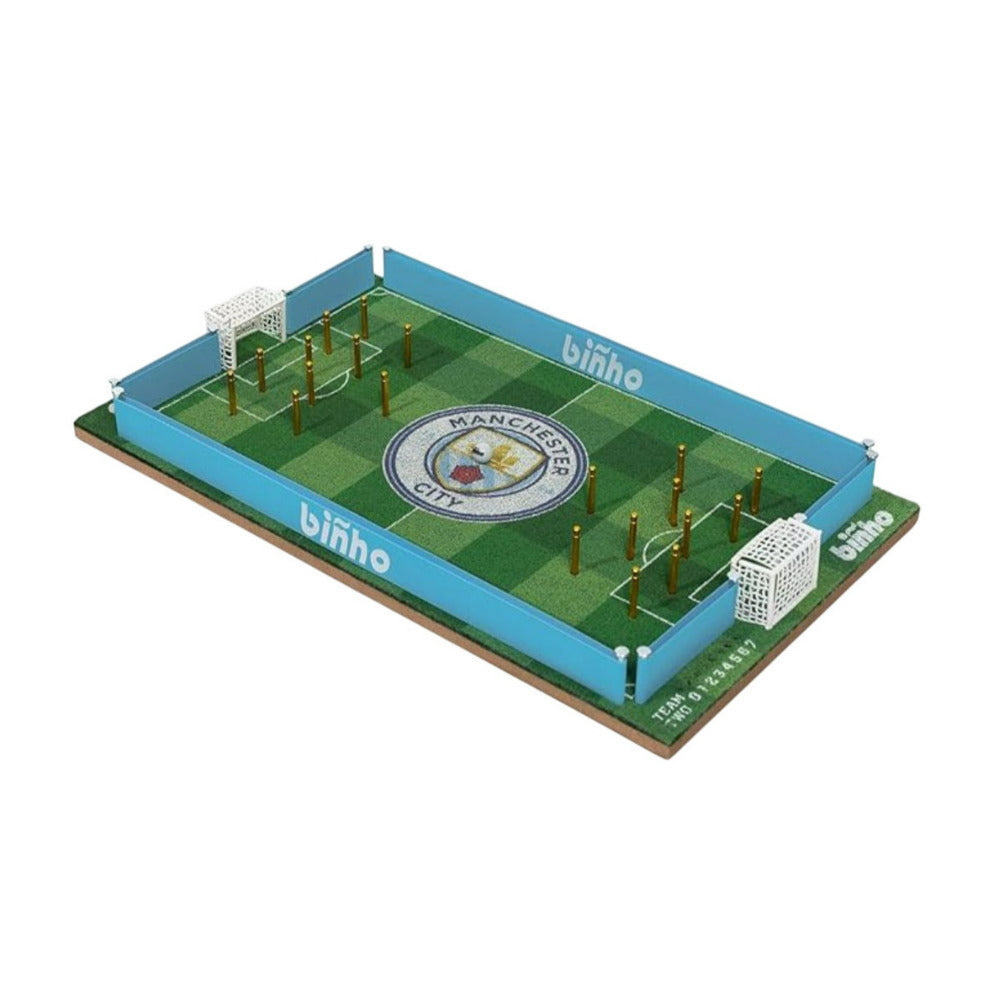 Binho Classic Manchester City FC Edition 2 Player Pinball Board Game