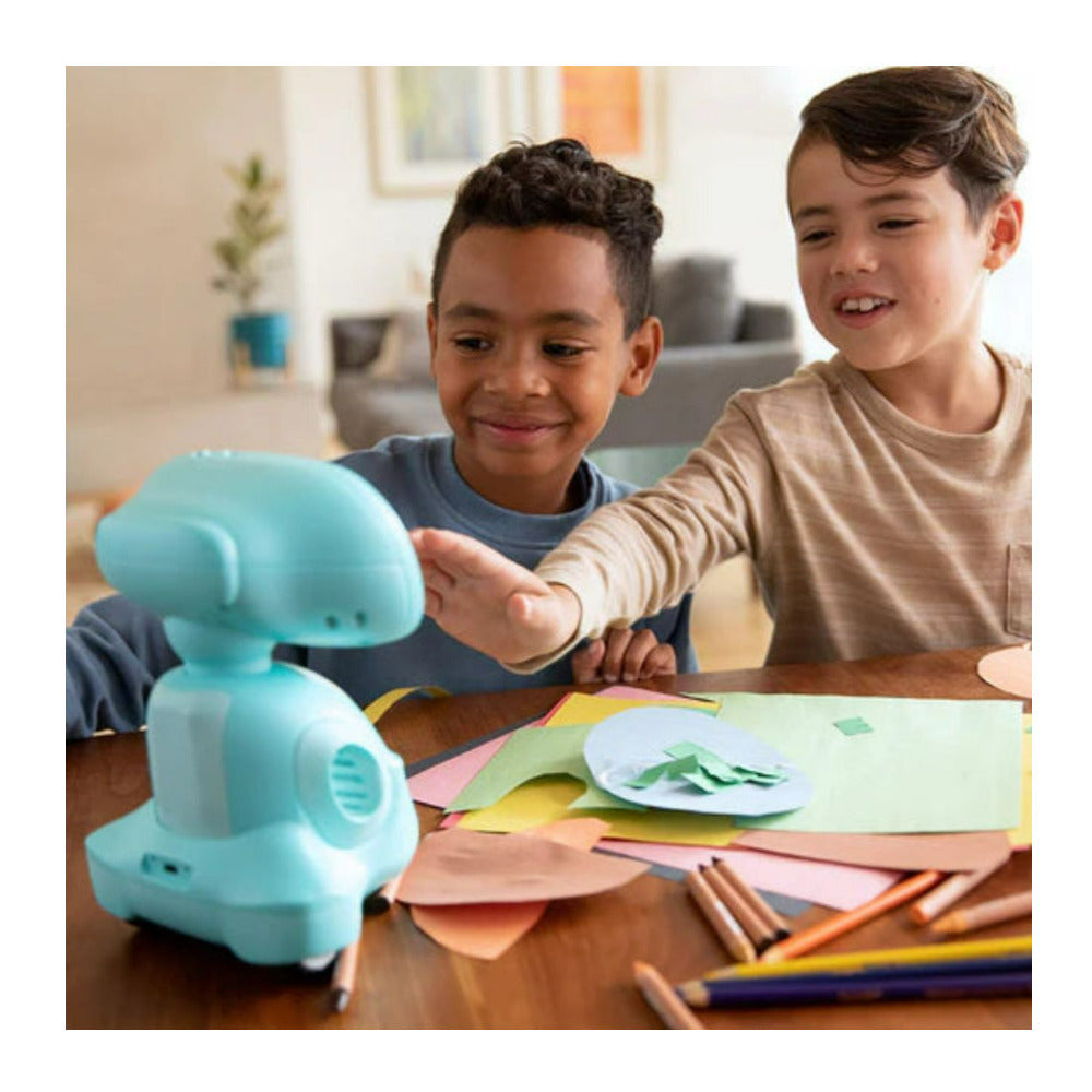 Miko 3 AI Powered Smart Pixie Blue Kids Robot with Learning Apps and Games