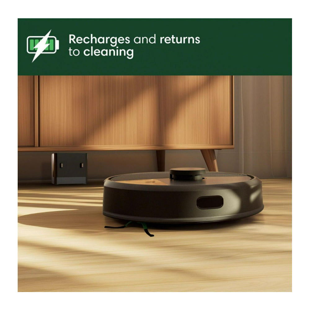 iRobot Roomba 105 Wi Fi Ready Combo Black Robot Vacuum and Mop with 70x Suction
