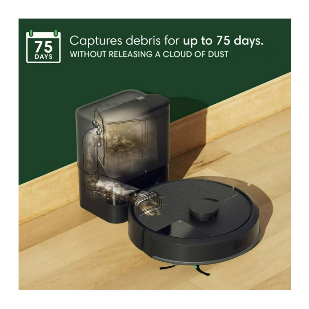 iRobot Black Roomba 105 Vac Robot Plus AutoEmpty Dock with 4 Suction Levels