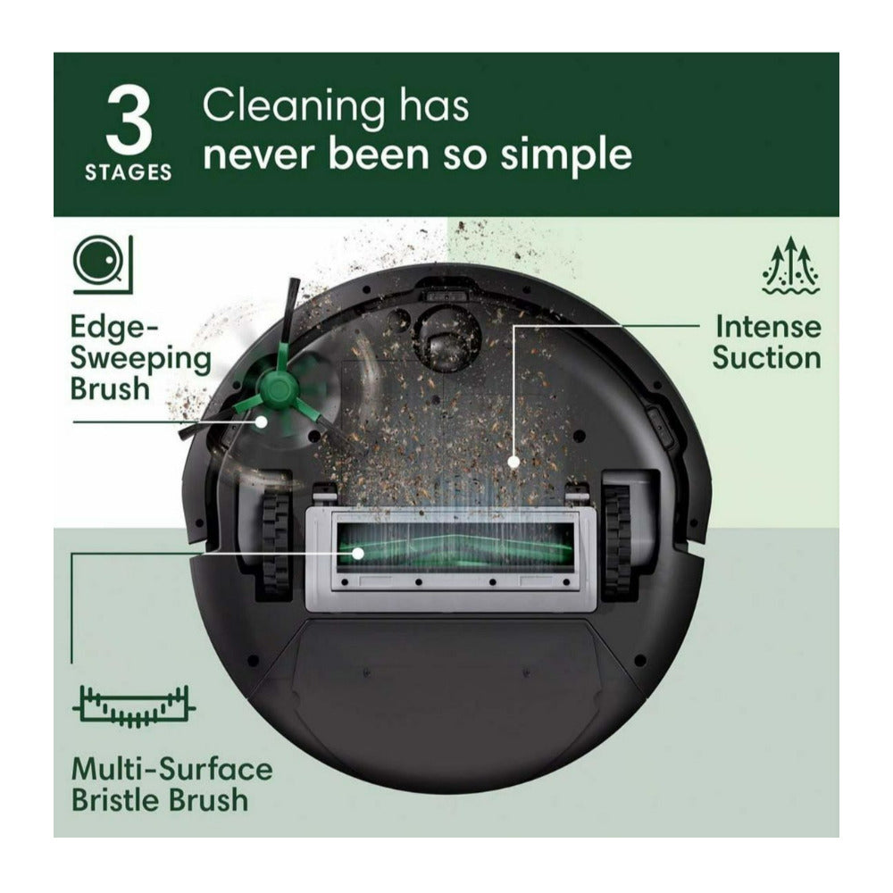 iRobot Black Roomba 105 Vac Robot Plus AutoEmpty Dock with 4 Suction Levels