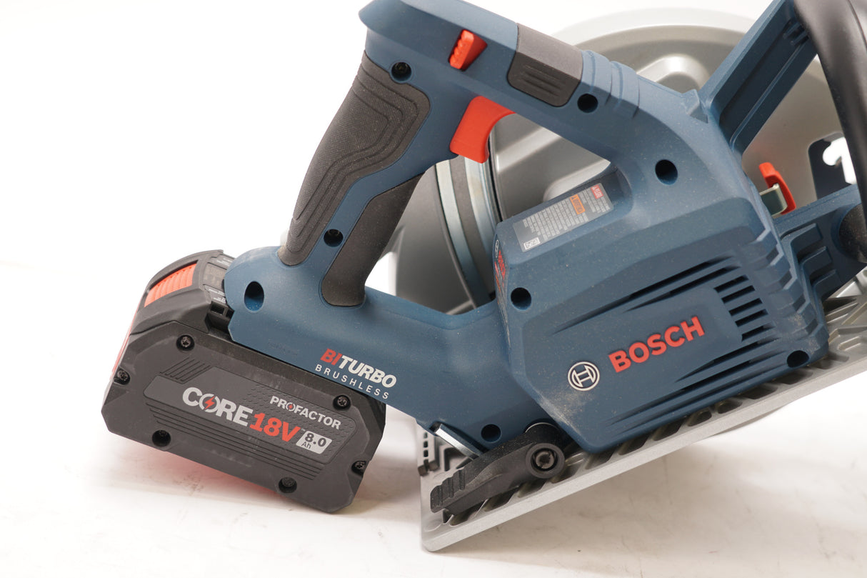 BOSCH GKS18V-26LB14 PROFACTOR 18V Blade-Left 7-1/4 In. Circular Saw Kit with (1 (Used)