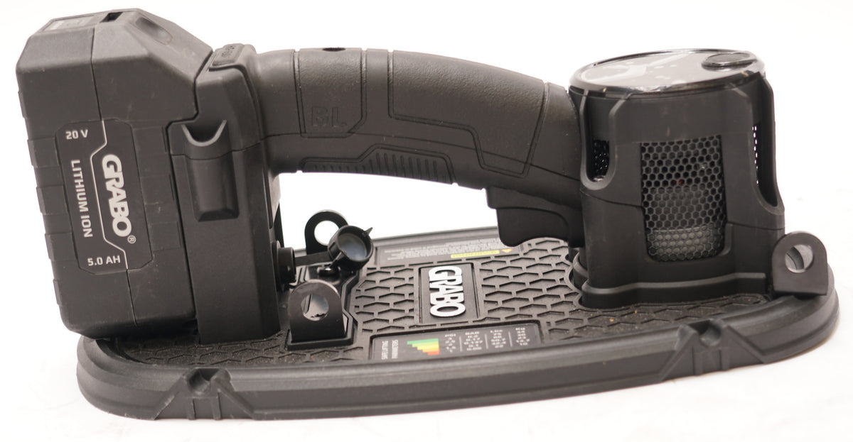 GRABO High Flow Black Suction Tool Kit with Suction Plate and LED Display (Used)