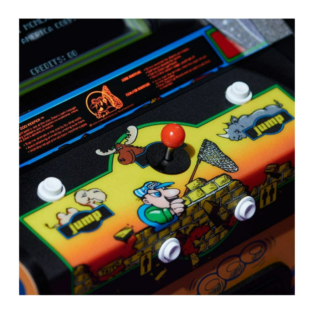Numskull Official Taito Zoo Keeper Quarter Size Arcade Cabinet with 3W Speakers