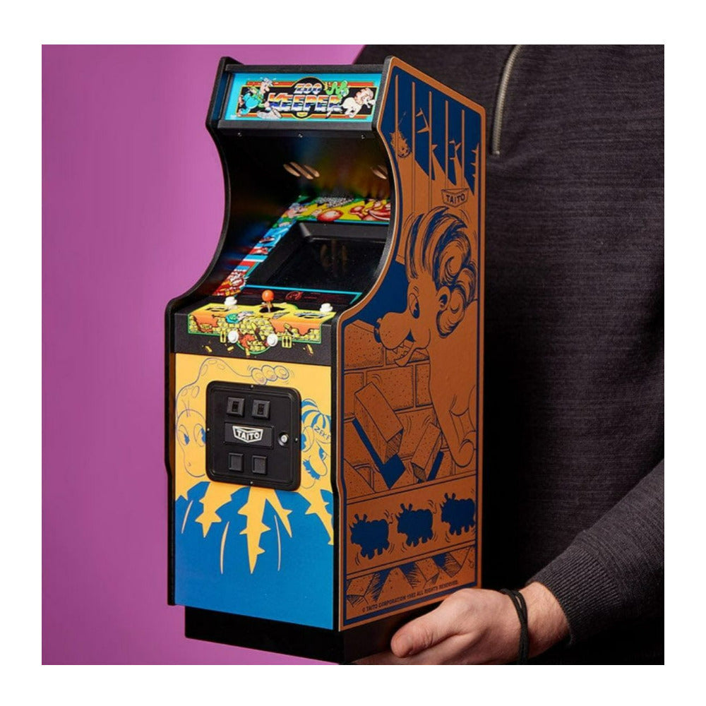 Numskull Official Taito Zoo Keeper Quarter Size Arcade Cabinet with 3W Speakers