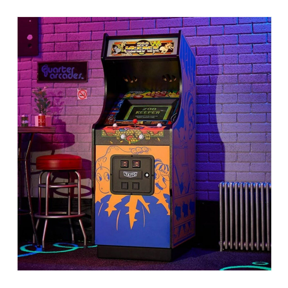 Numskull Official Taito Zoo Keeper Quarter Size Arcade Cabinet with 3W Speakers