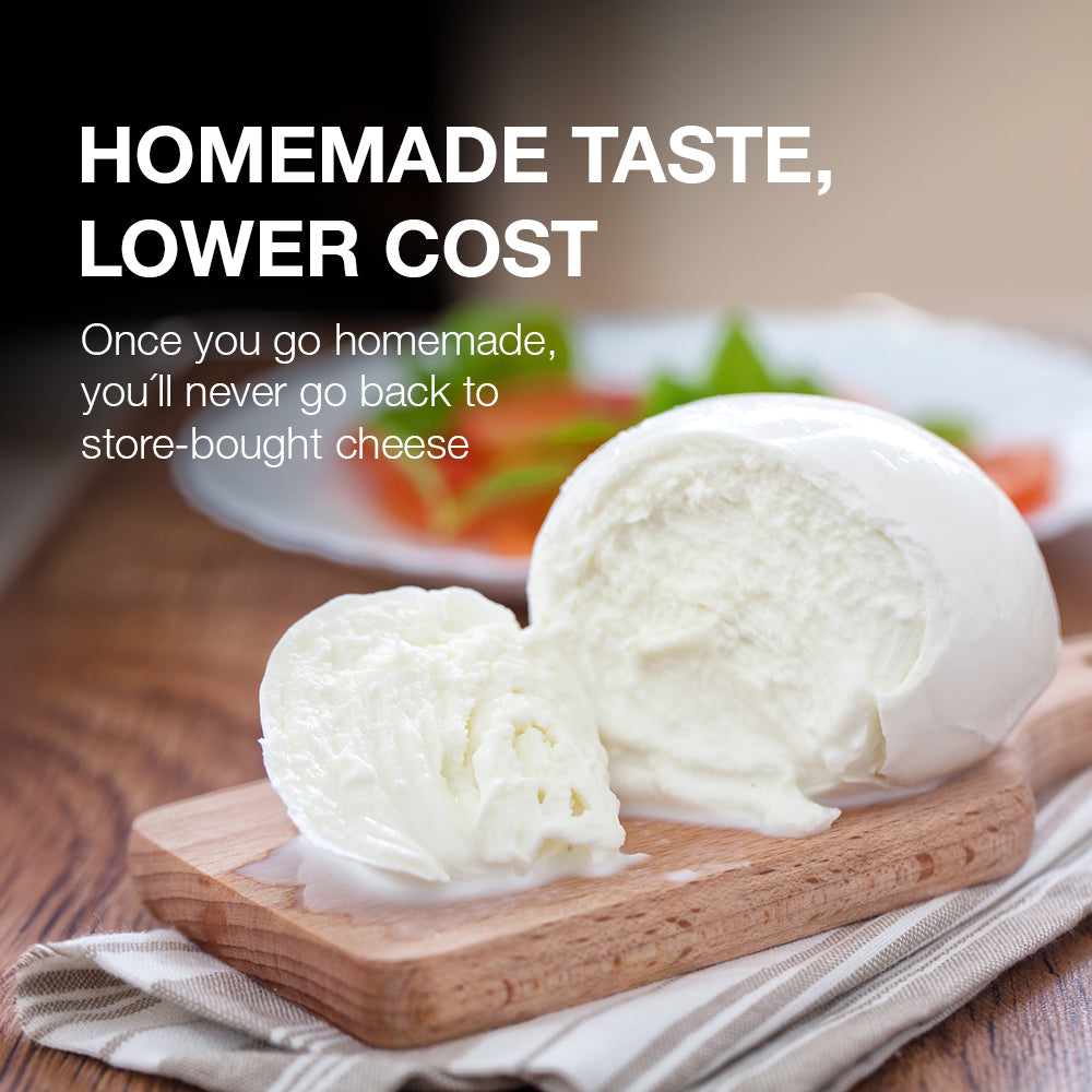 Fromaggio Smart Home Cheese Maker with App Control and Custom Recipes