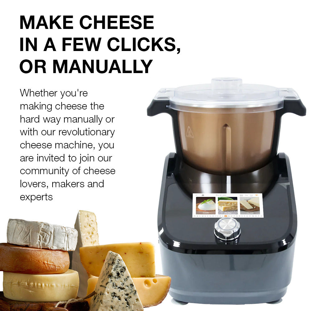 Fromaggio Smart Home Cheese Maker with App Control and Custom Recipes