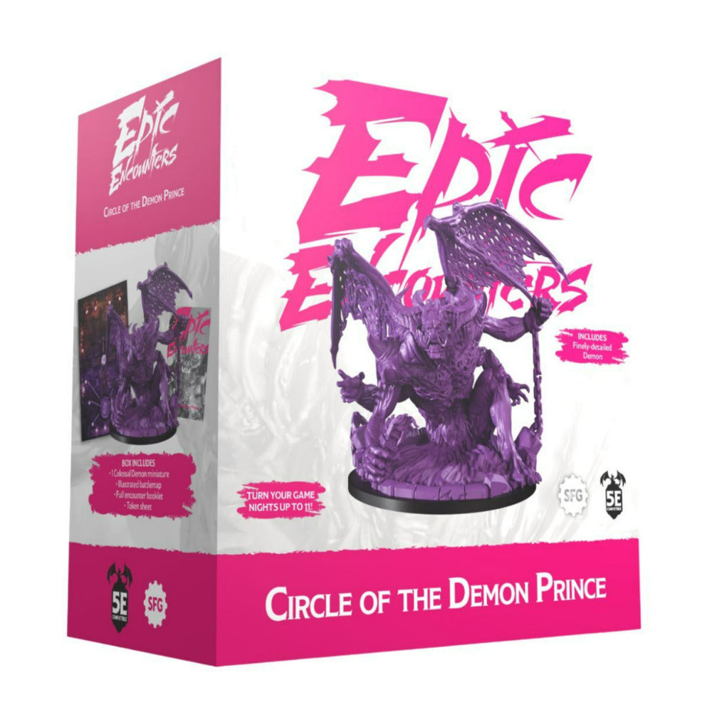 Steamforged Games Epic Encounters Circle of the Demon Prince 5e Compatible Game