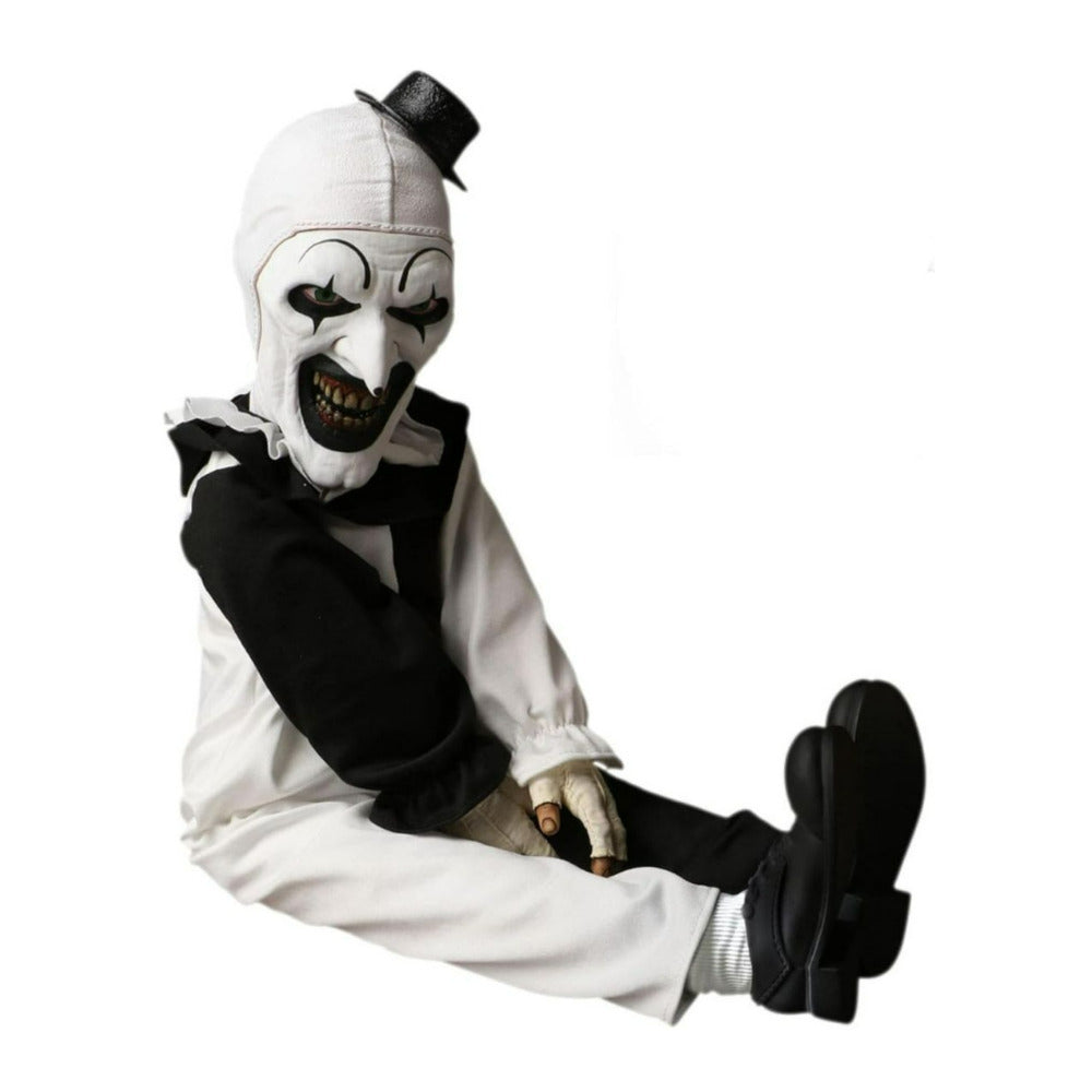 Mezco Terrifier Art The Clown Roto Plush 18 Inch Soft Doll