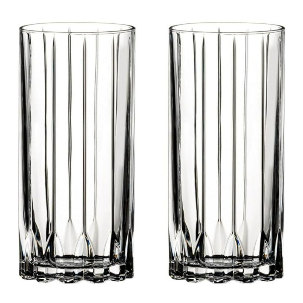 RIEDEL Resort Retail Highball Tritan BPA Free 2 Pack Clear Glass