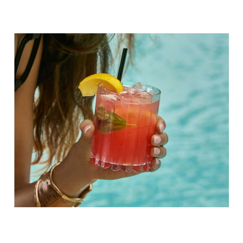 RIEDEL Dishwasher Safe 2 Pack Clear Resort Retail Double Rocks Tumbler