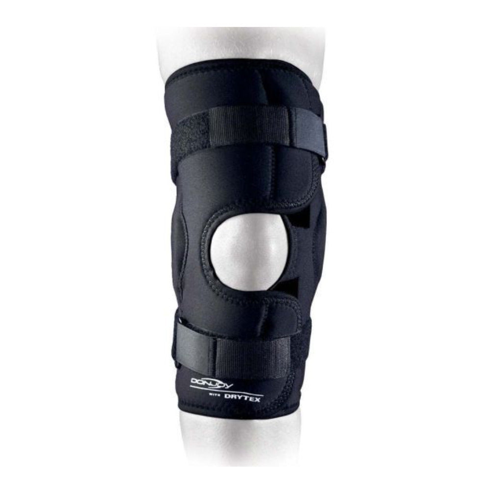 DonJoy Drytex Sport Hinged Knee Wraparound, Adjustable Fit - Medium (Pack of 1)