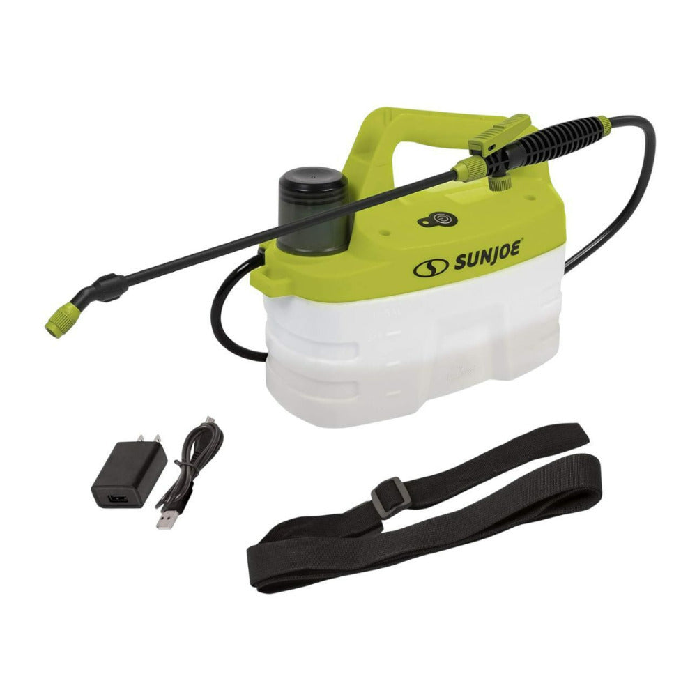 Sun Joe SJ APS 1G 4 Volt 2.0 Ah All Purpose Cordless 1 Gallon Chemical Sprayer