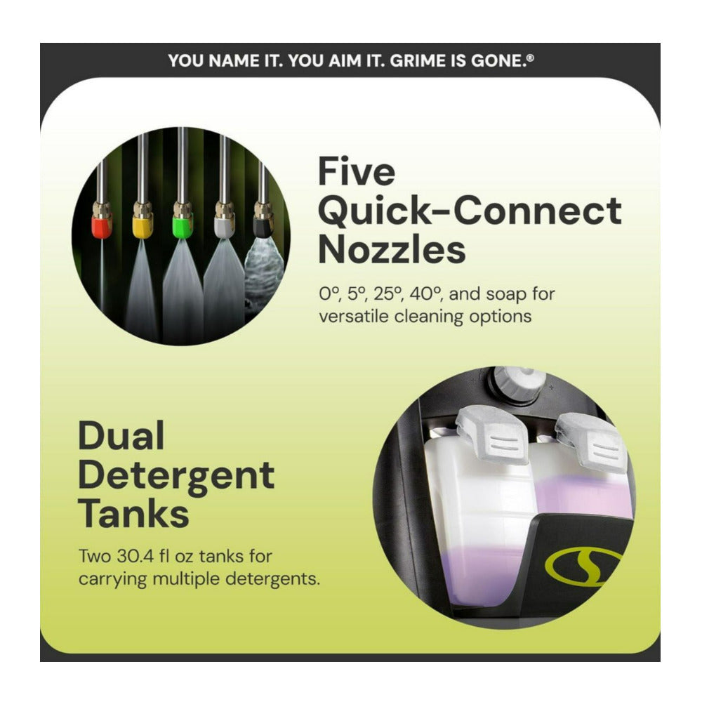 Sun Joe 13 AMP Electric Pressure Power Washer with 2030 PSI and 1.2 GPM