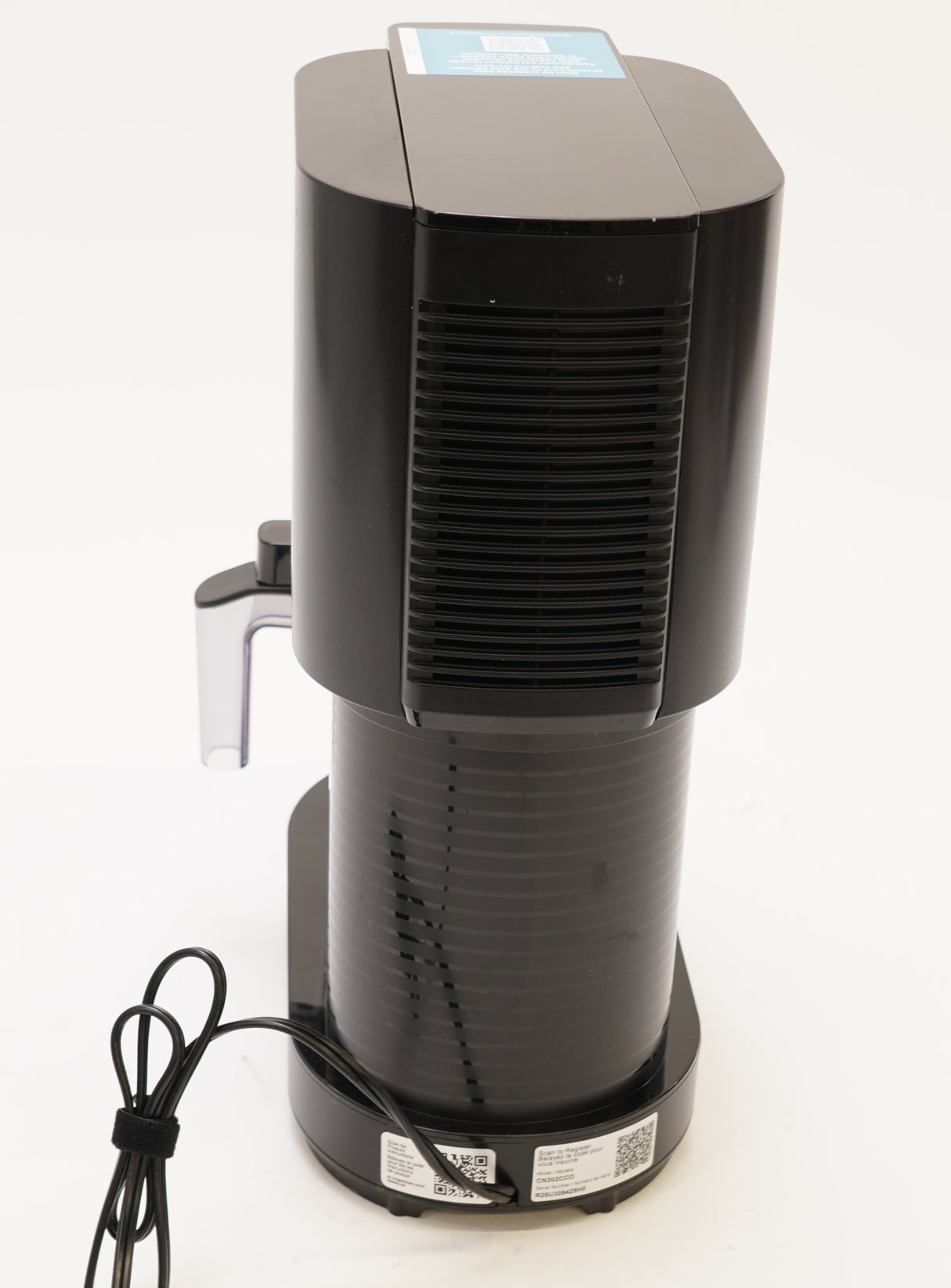 Ninja CREAMi Ice Cream, Sorbet, Milkshake Maker + 4 CREAMi Pints, Black (Used)
