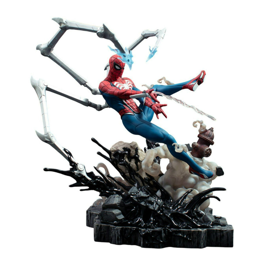 Diamond Select Toys 12 Inch Spider Man Deluxe Diorama PVC Statue