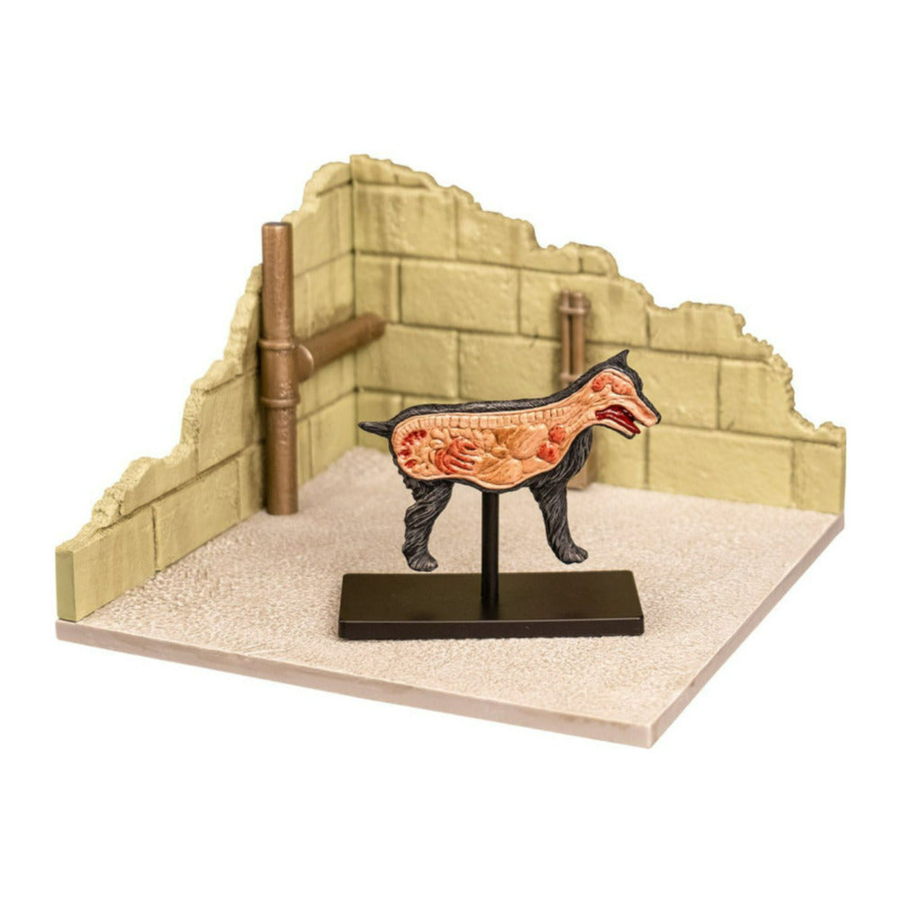 Trick or Treat Studios Return of the Living Dead 245 Trioxin Barrel with Dog Set