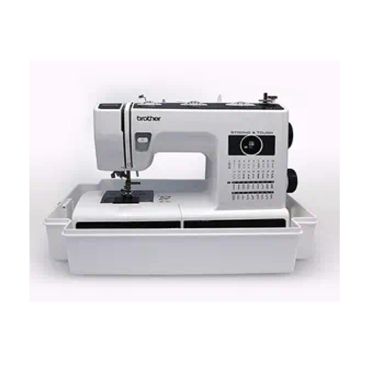 Brother Sewing Machine Hardcase with Carrying Handle (Offwhite)