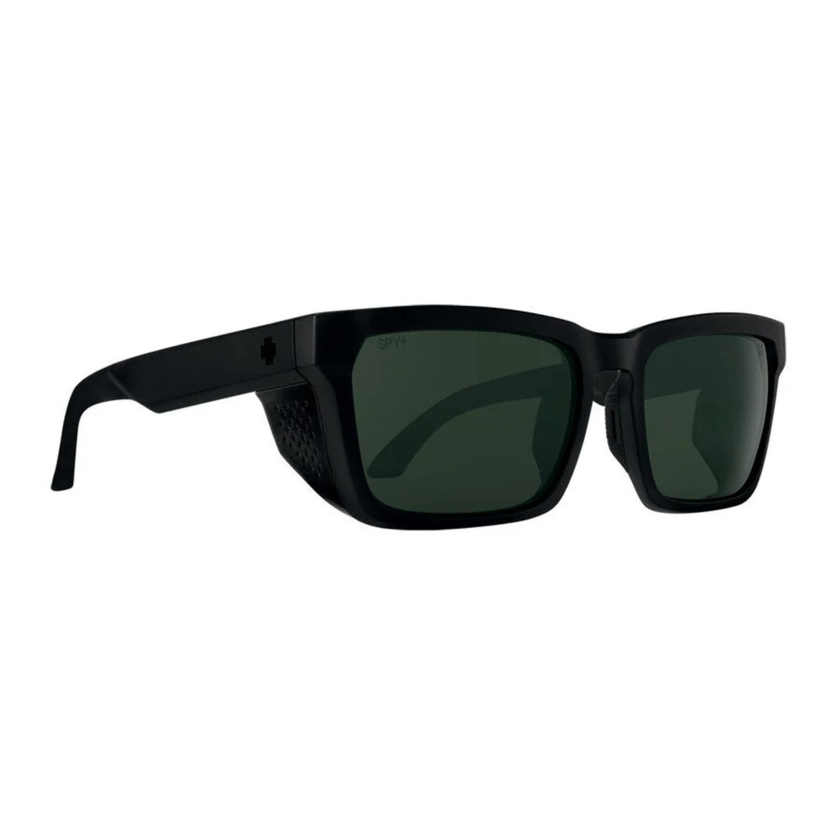 SPY Helm TECH Happy Gray Green Polar Lens 100 Percent UV Protection, Matte Black