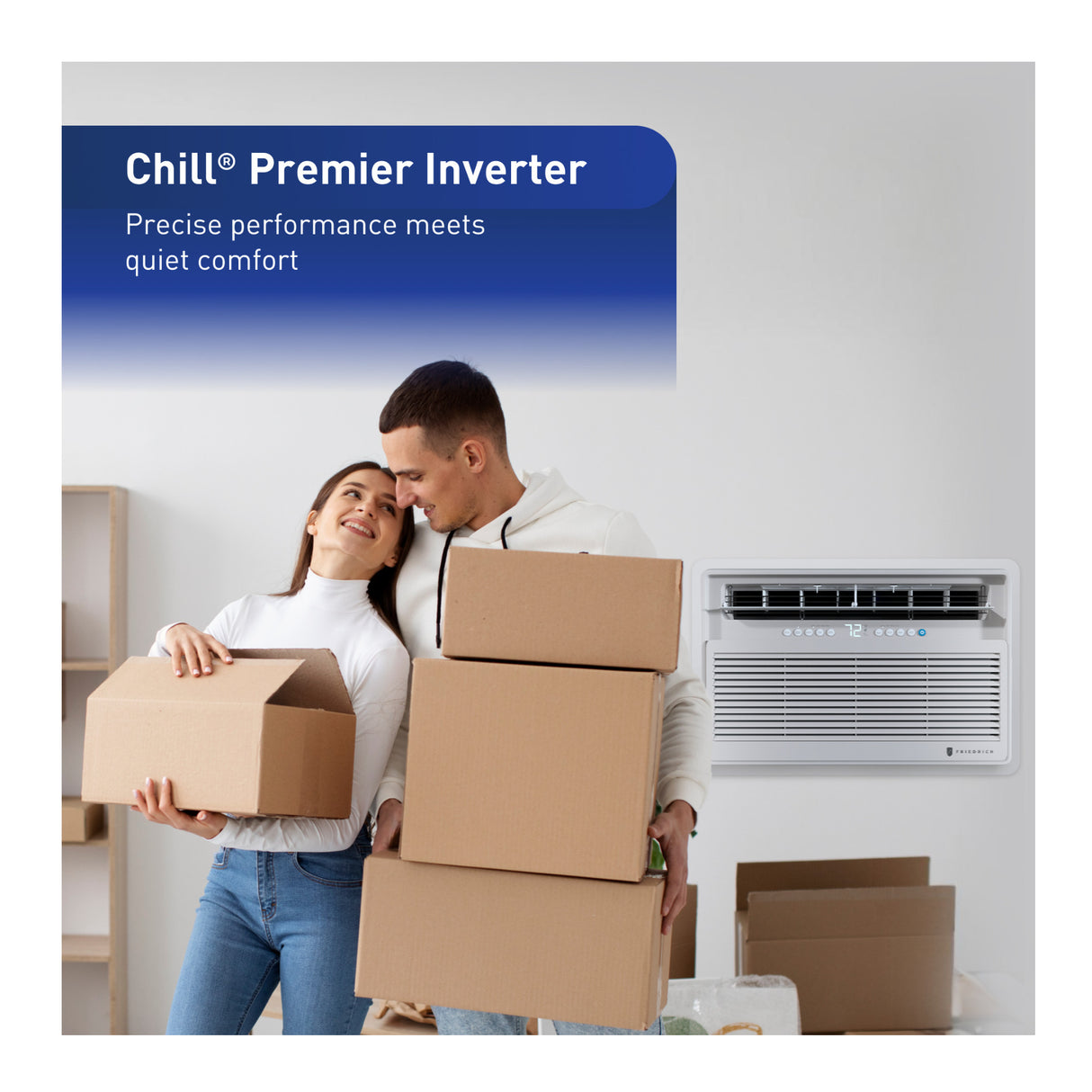 Chill Premier Inverter 18,000 BTU Smart Window Air Conditioner