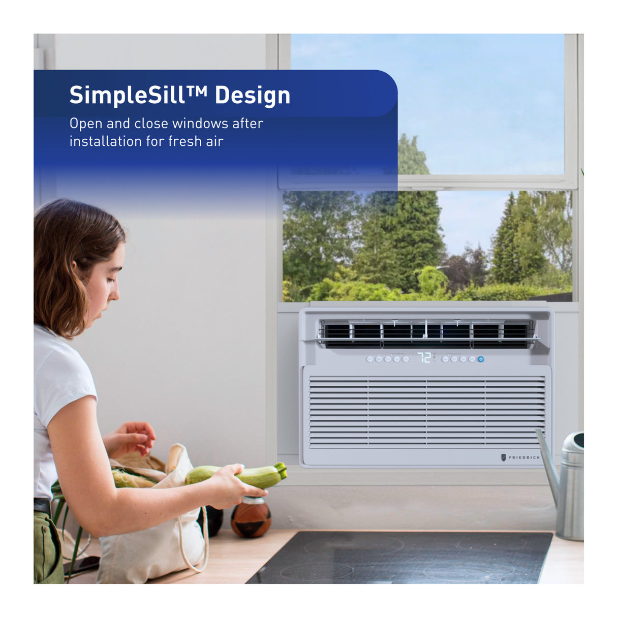 Chill Premier Inverter 18,000 BTU Smart Window Air Conditioner