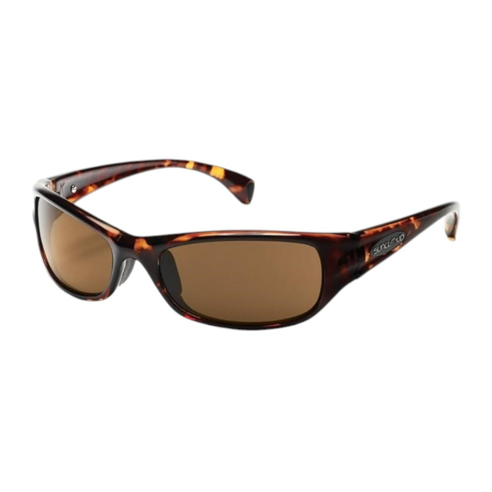 Suncloud Star Injection Molded Small Fit Sunglasses with Brown Polarized Lens