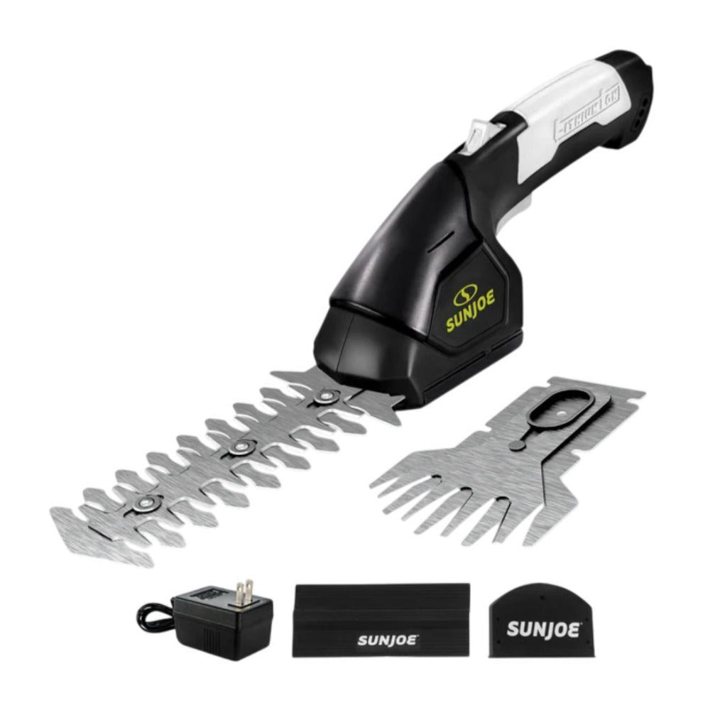 Sun Joe HJ604C 2 In 1 Cordless 7.2 Volt Grass Shear Plus Hedger