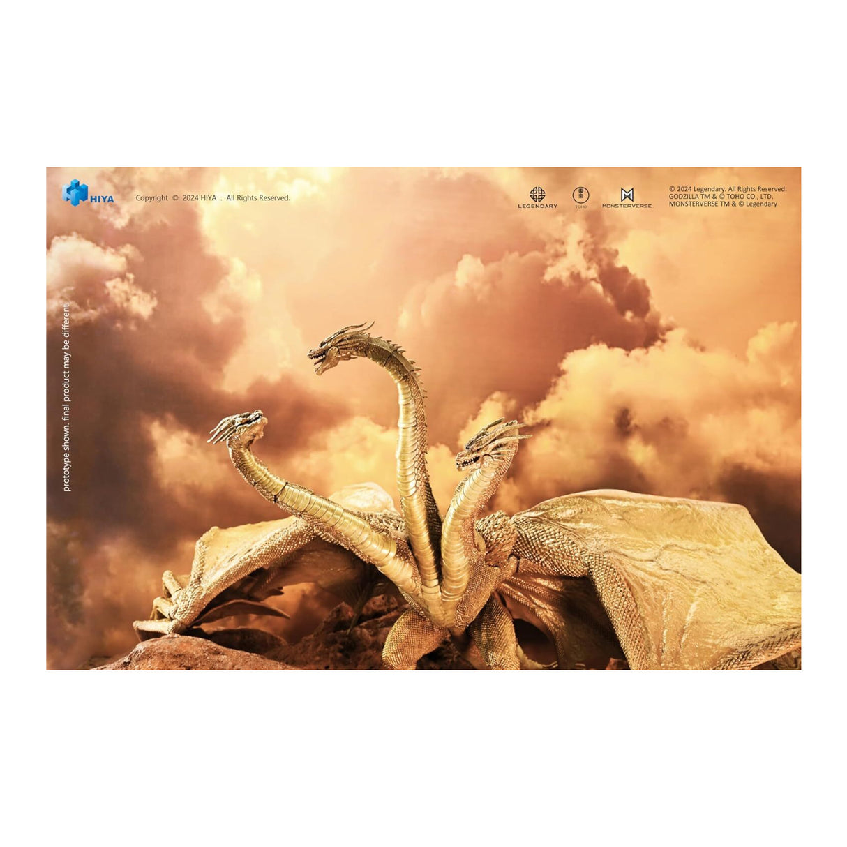 Hiya Toys Godzilla: King of Monsters King Ghidorah Exclusive Action Figure