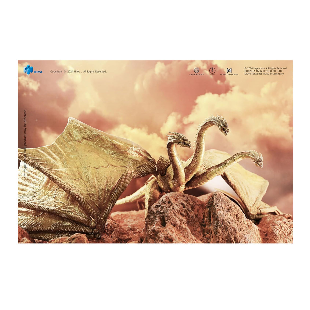 Hiya Toys Godzilla: King of Monsters King Ghidorah Exclusive Action Figure