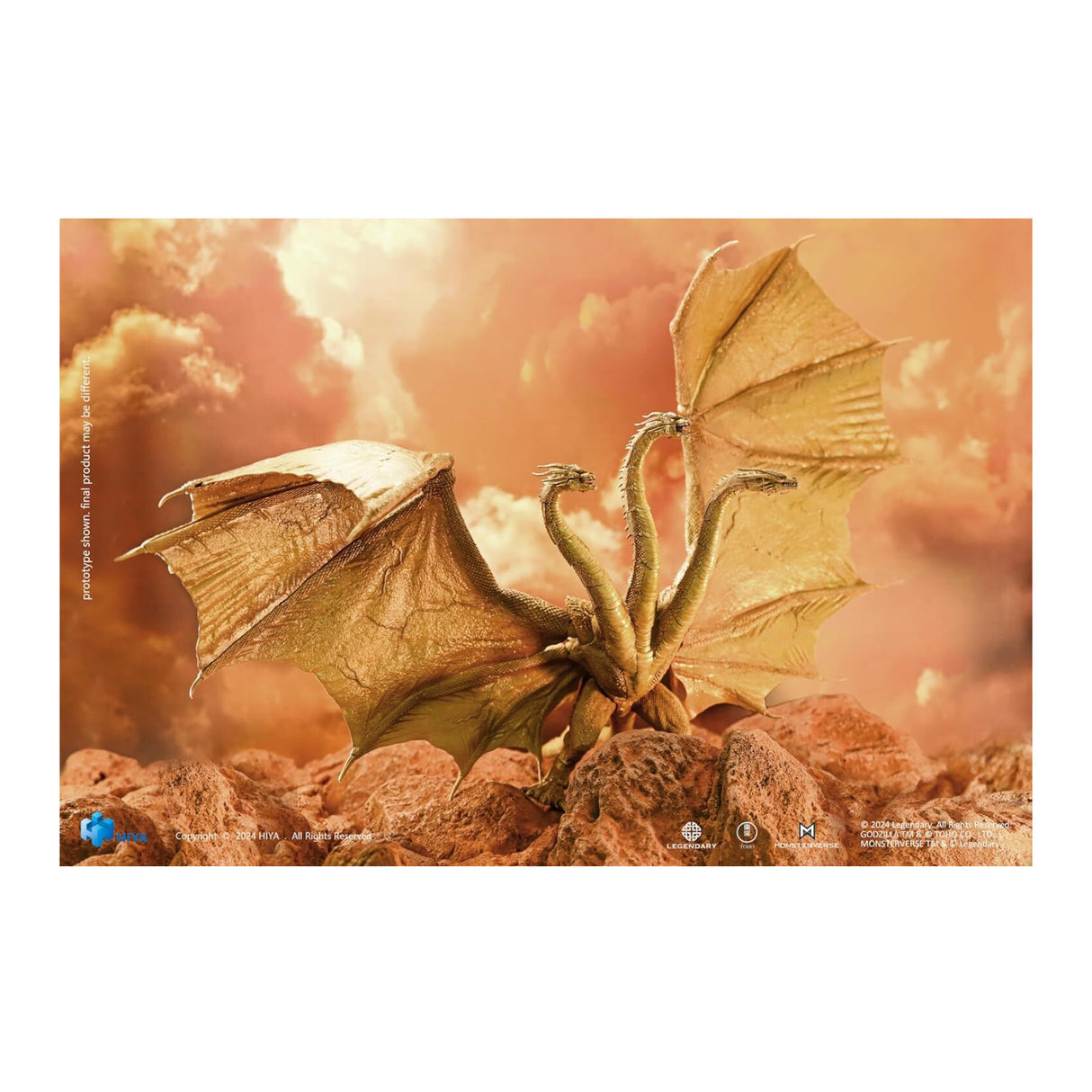 Hiya Toys Godzilla: King of Monsters King Ghidorah Exclusive Action Figure