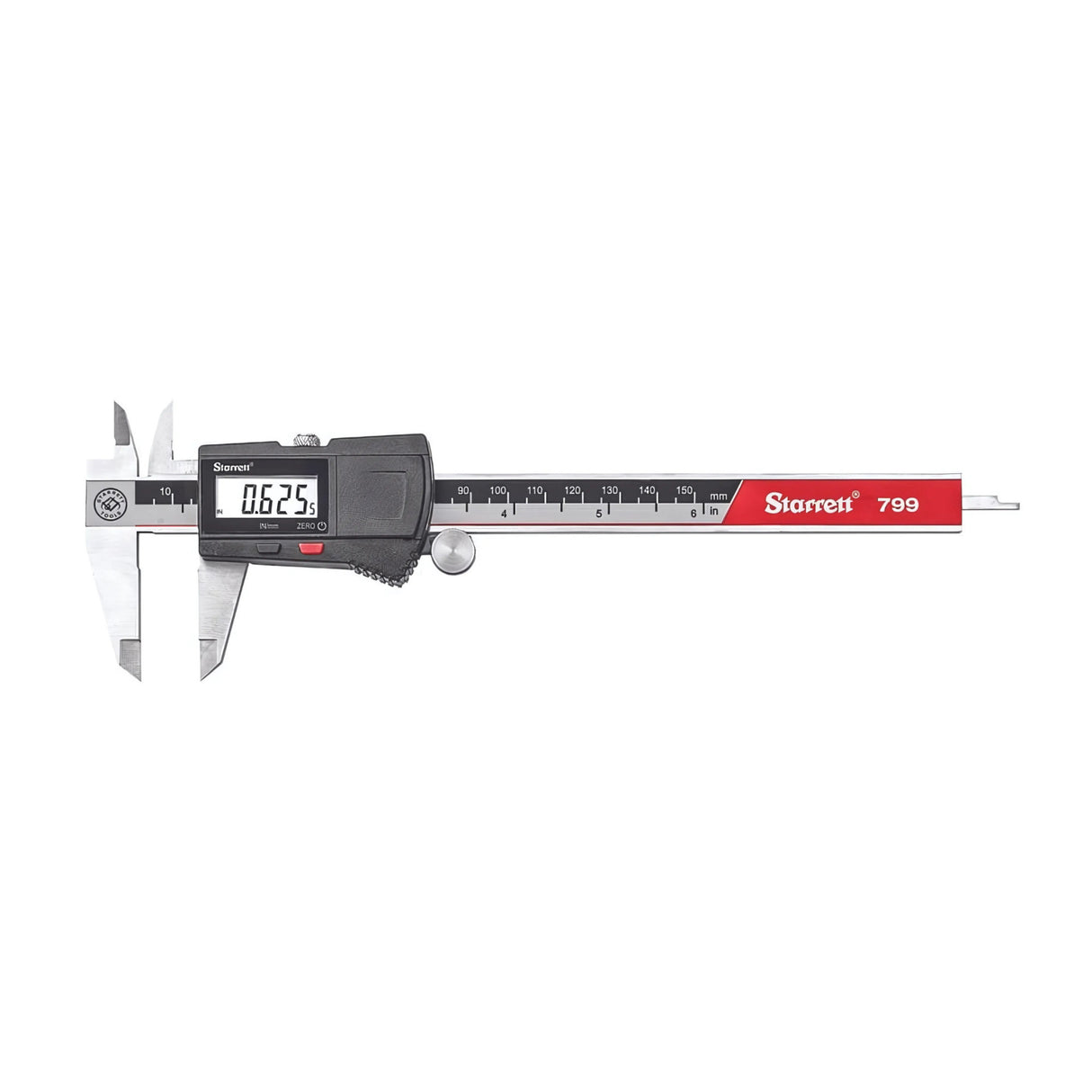 Starrett EC799A-6/150 Electronic Caliper 0-6 Inch Range .0005 Inch Resolution