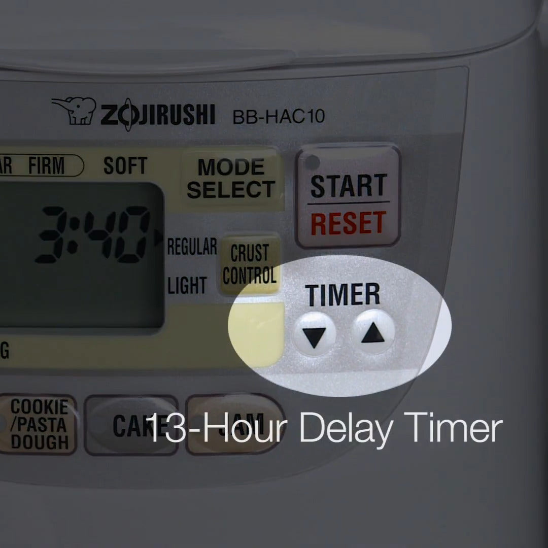 Zojirushi BB-HAC10 1-Pound-Loaf Programmable Breadmaker Gluten-Free Bundle