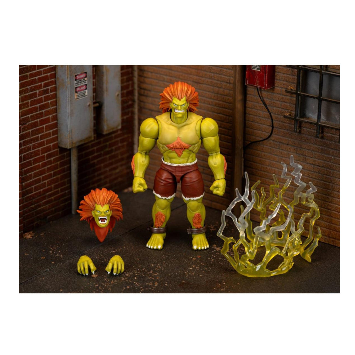 Jada Toys Ultra Street Fighter II Blanka 6-Inch Deluxe Action Figure
