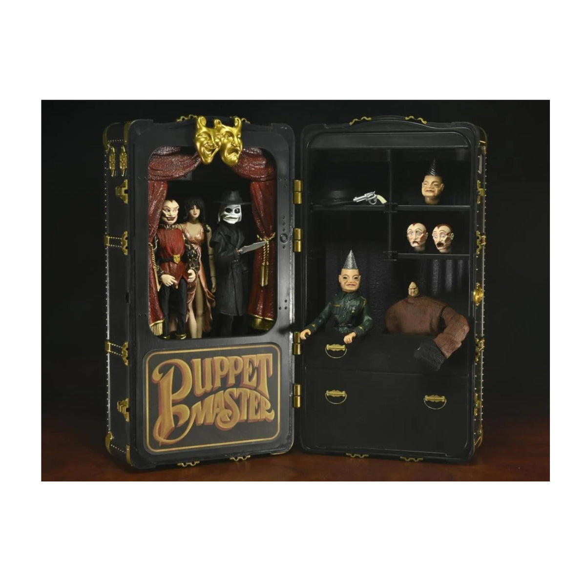 Neca Puppet Master Toulon's Puppet Case & Leech Woman (2-Pack) Action Figure Set